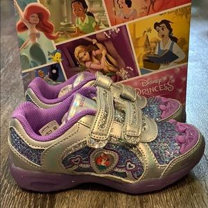 Disney Princess Ariel Stride Rite Purple 10 T